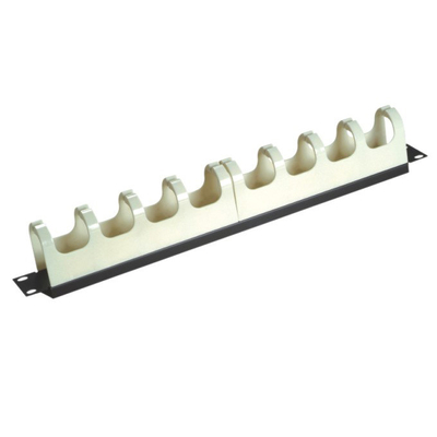 Metal 19" Horizontal Cable Manager 110 Jumper Trough For 110 Patch Panel