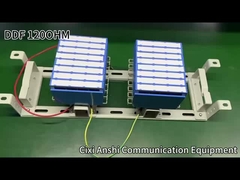 MPX286 16 systemen 120 ohm DDF-eenheid met 16*E1 19 inch installatie