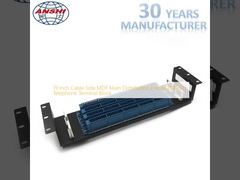 19 Inch Kabelzijde MDF Hoofddistributieframe 100 Paar Telefoon Terminalblok