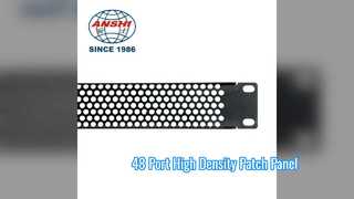 48 Port 1U Patch Panel High Density Network Solution