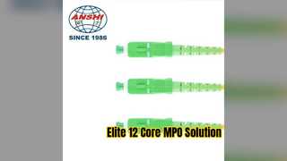 Elite MPO Fiber Patch Cord 12 Core G652D netwerkoplossing