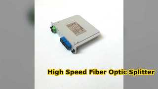 Hoogwaardige 1x8 glasvezel PLC-splitter voor FTTH