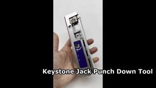 Punch Down Tool voor netwerkaansluitingen