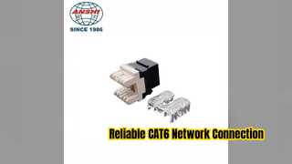 CAT6 UTP Keystone Jack Betrouwbare netwerkkabelconnector