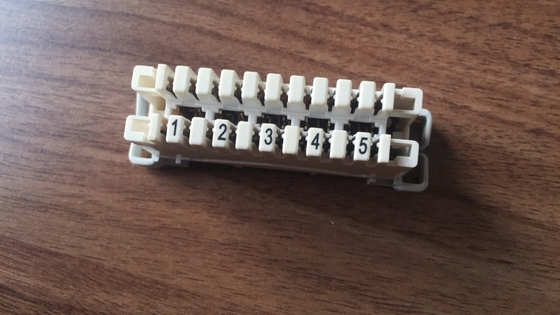 5 Pairs Krone LSA Plus Module ABS / PBT Material For Distribution Box