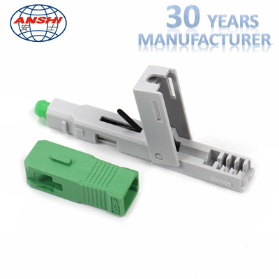 Pre Embedded Quick Connector SC APC Fiber Optic Accessories