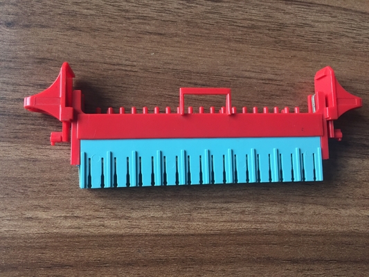 Red Blue LSA Plus Module ABS / PBT 10 Pairs KRONE STG Module 123.5 X 21.5 X 40.5mm