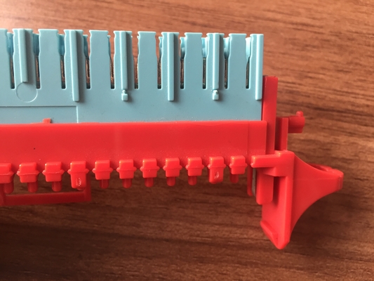Red Blue LSA Plus Module ABS / PBT 10 Pairs KRONE STG Module 123.5 X 21.5 X 40.5mm