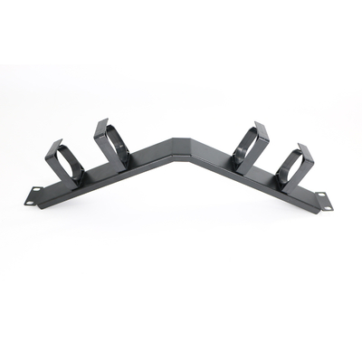 ANSHI 19 inch metalen kabelmanagement 4 Ring XL-4020-3C-B