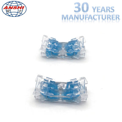 Vier paar inline connector draad connectoren 0,4 - 0,7 mm gel gevulde transparante slotgewricht