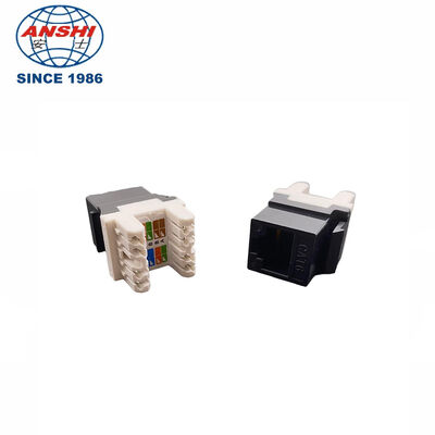 RJ45 Keystone Jack 180 Degree CAT6/CAT6A UTP for Reliable Network Connections