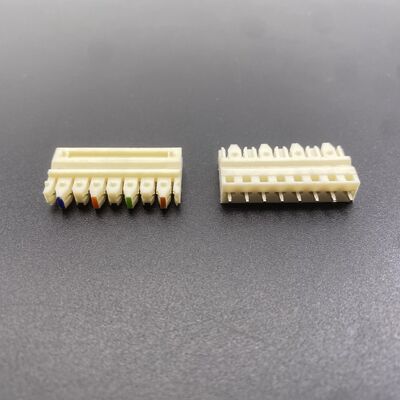 8-pins 110 Type PCB IDC Connector 4-kleuren print Klemmenblok met 3,81 mm steek voor betrouwbare elektrische verbindingen