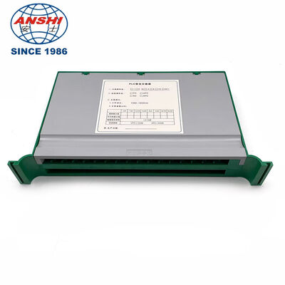 16 poort 32 poort PLC splitter in ABS of PC glasvezel splice tray voor FTTH optische distributie frame ODF