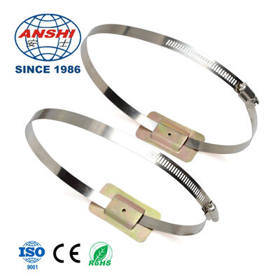 Zwarte Buiten FTTH Glasvezel Distributiedoos, Paal & Wandmontage Ringtype 8 12 16 32 48 Core Glasvezelkabel Aansluitdoos
