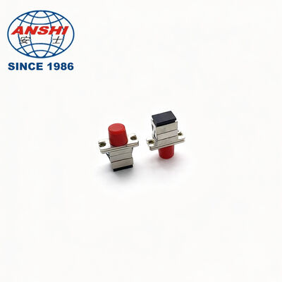 SC/LC/ST Hoge Precisie Glasvezel Adapter, Single & Multi Mode Glasvezel Koppelaar, Geïntegreerde Verbindingsfitting voor Optische Kabel
