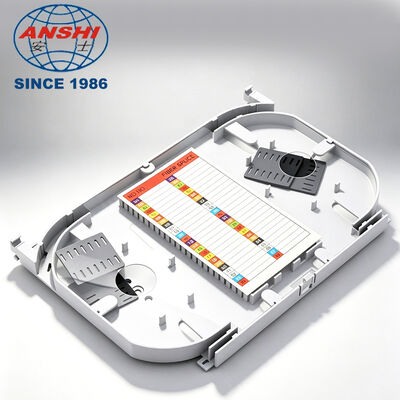 48-Core Fiber Fusion Splice Tray Terminal Box Fiber Distribution Box Fusion Splice Tray Large-Size Patch Cord Fusion Splice Tray