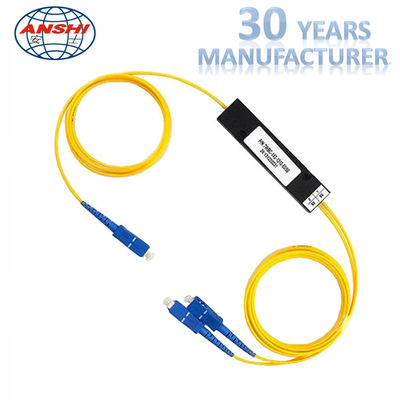 1:2  1:4 SC/UPC SC/APC Hoge Betrouwbaarheid FTTH Distributiedoos PLC Splitter Voor Passief Optisch Netwerk