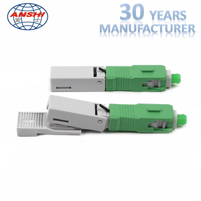 Pre Embedded Quick Connector SC APC Fiber Optic Accessories