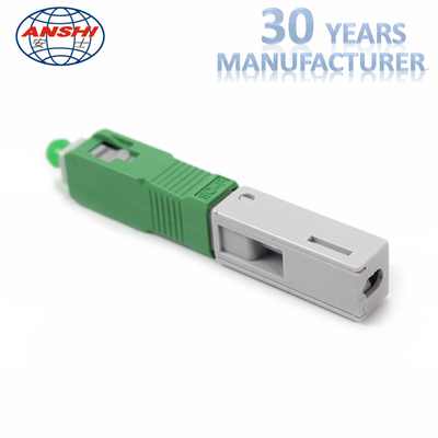 Pre Embedded Quick Connector SC APC Fiber Optic Accessories